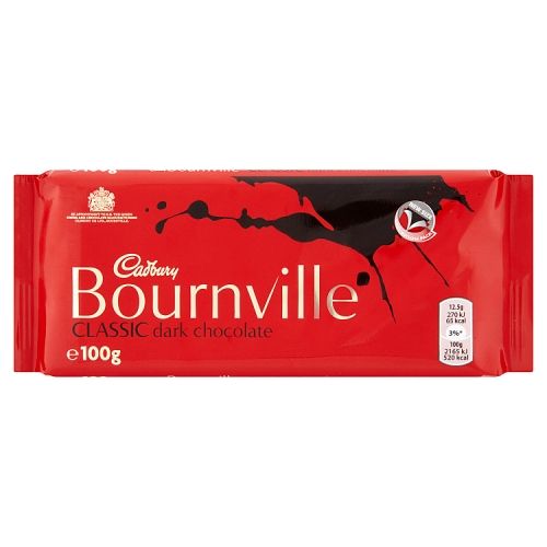 Cadbury Bournville Block 100g