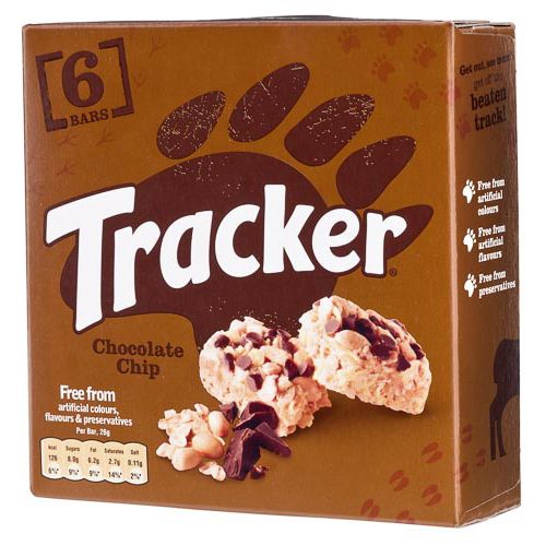 Tracker Chocolate Chip 6 X 21.6g