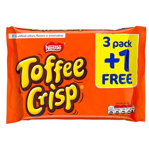 Nestle Toffee Crisp 4x31g