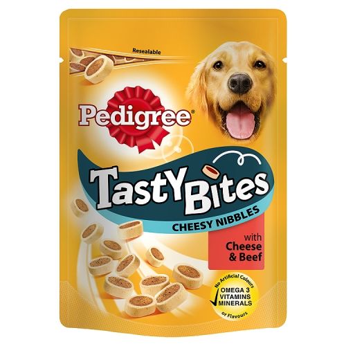 PEDIGREE TASTY MINIS BEEF & CHEESE NIBBLES 140G