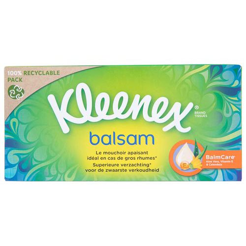 Kleenex Balsam 80 Tissues 1pk