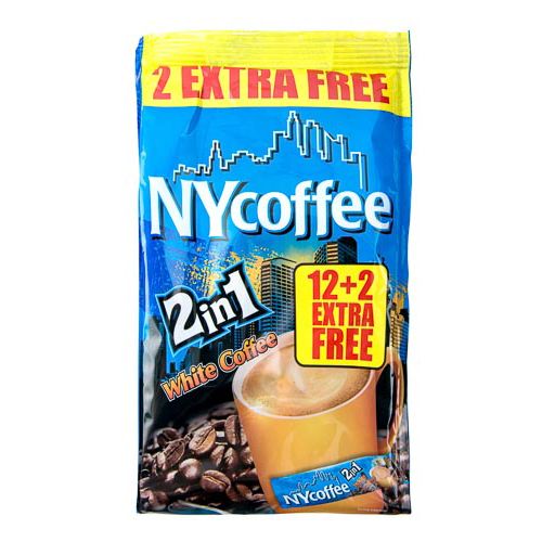New York Coffee 2in1 Sachets 12pk