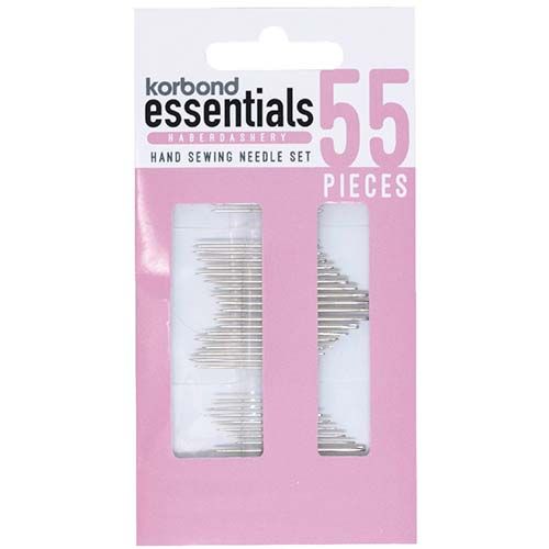 Korbond Essentials Assorted Sewing Needles 55pcs