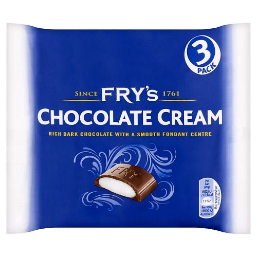 Fry's Chocolate Cream 3x49g
