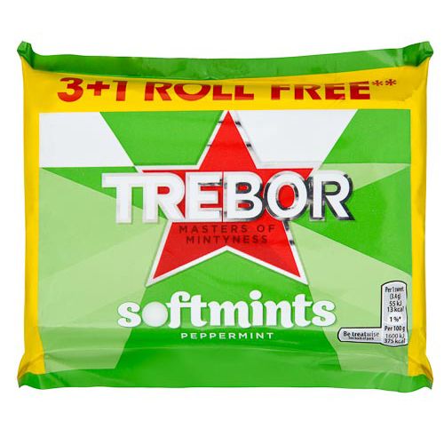 Trebor Softmints Peppermint 3+1 Free 179g