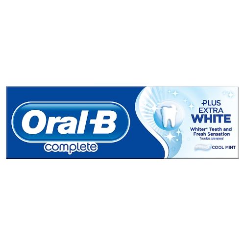 Oral B Complete Extra White Toothpaste 75ml