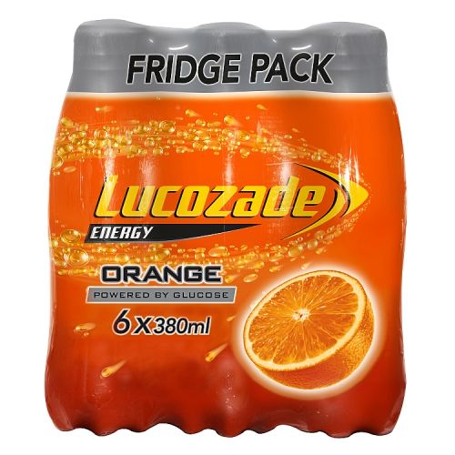 Lucozade Energy Orange 6x380ml