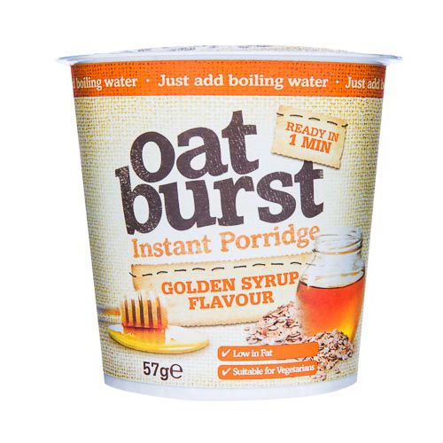 Oatburst Instant Porridge Golden Syrup 57g