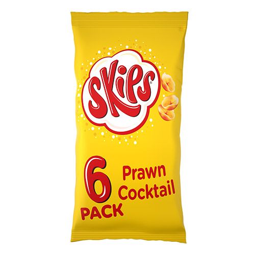 Kp Skips Prawn Cocktail 6x13.1g