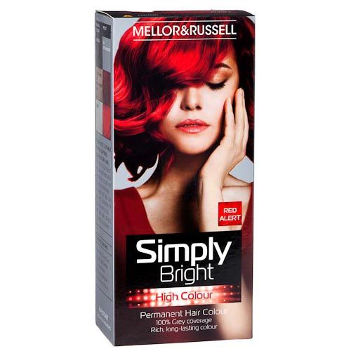 MELLOR & RUSSELL SIMPLY BRIGHT HAIR COLOUR RED