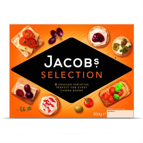 Jacobs Biscuits For Cheese 300g