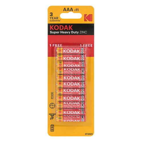 Kodak Super Heavy Duty Zinc Aaa 10+1
