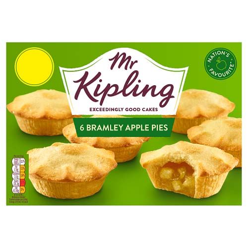 Mr Kip Bramley Apple Pies 6x59g