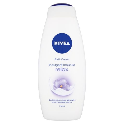 Nivea Bath Cream Indulgent Moisture Relax 750ml