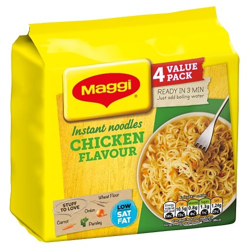 Maggi 3 Minute Instant Chicken Noodles 4 Pack