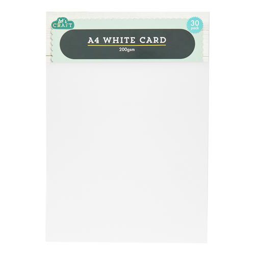 A4 White Card 30x200gsm