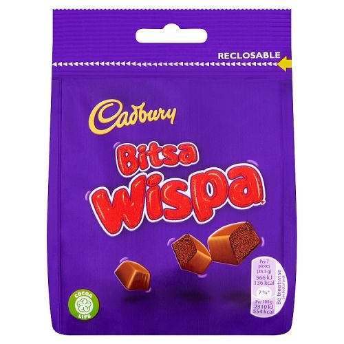 95g Cadbury Bitsa Wispa