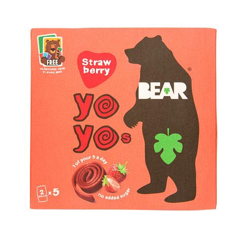 Bear Fruit Yoyos Strawberry 5x20g