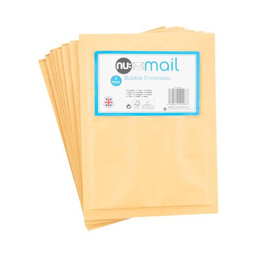 Nu Mail Bubble Envelopes Small 8pk