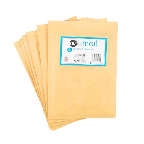 Medium Bubble Envelopes 6 Pack