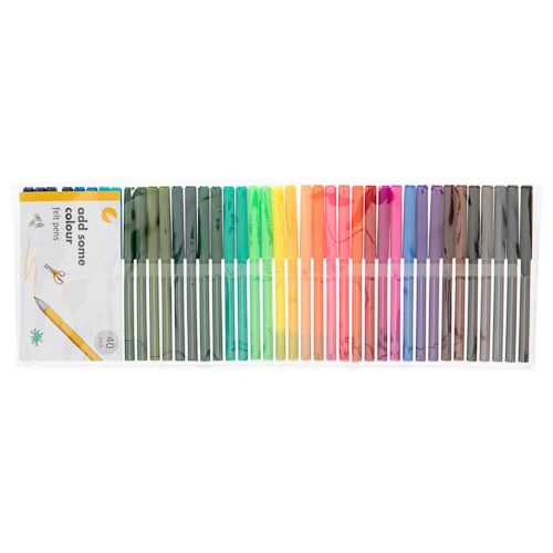 Felt Pens 40 Pack