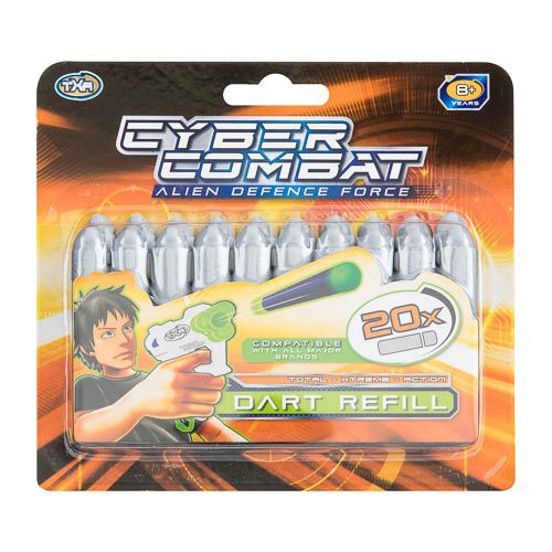 Cyber Combat Dart Refills 20 Pack