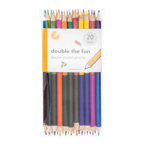 Double Ended Pencils 20pk