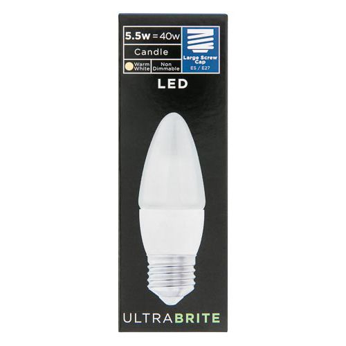 Ultrabrite 5.5w Led Candle 1 Pack