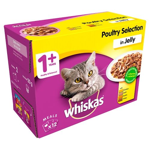 Whiskas Poultry Selection 12x100g