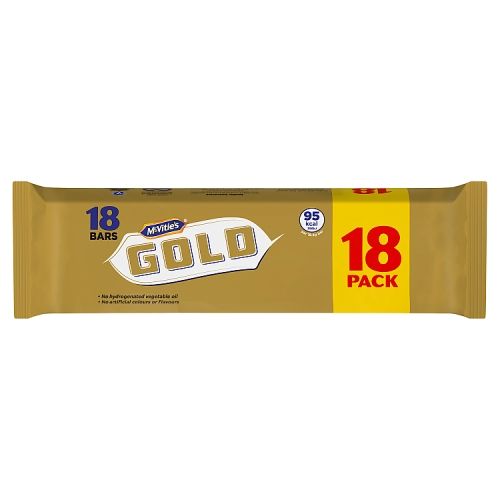 McVities Gold Bars 18 Pack