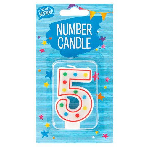 5 Birthday Candle