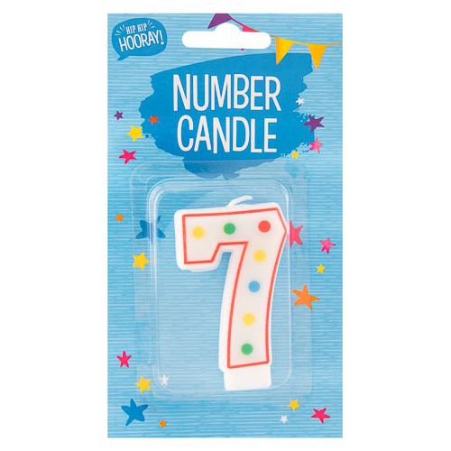 7 Birthday Candle