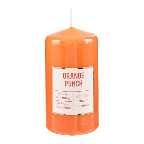 Pillar Candle Orange Punch