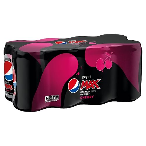 Pepsi Max Cherry 8x330ml