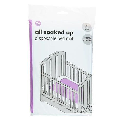 Disposable Bed Mat 3pk