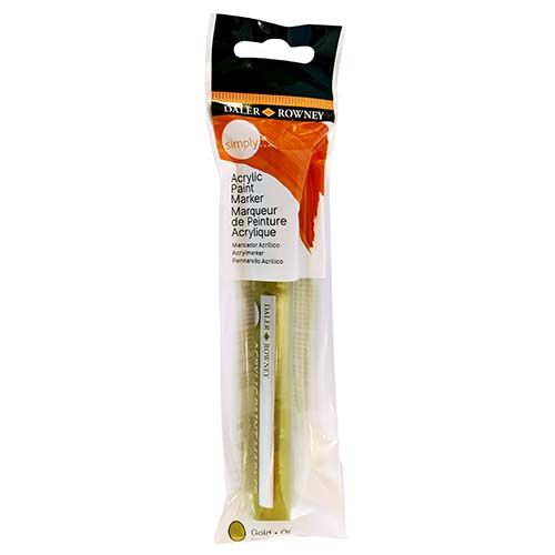 Daler-Rowney Simply Acrylic Marker Pen Gold
