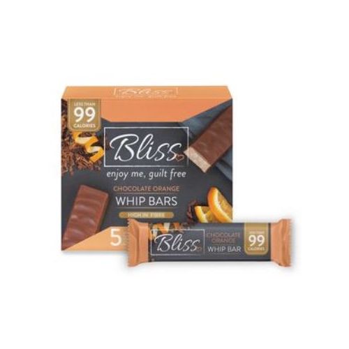 Bliss Chocolate Orange Whip Bars 5x25g