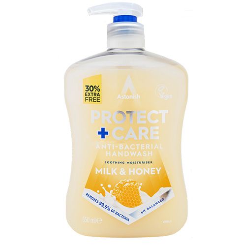 Protect & Care Antibac Handwash Milk & Honey 600ml