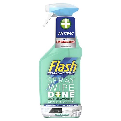 Flash Spray Wipe Done Apple Blossom 800ml