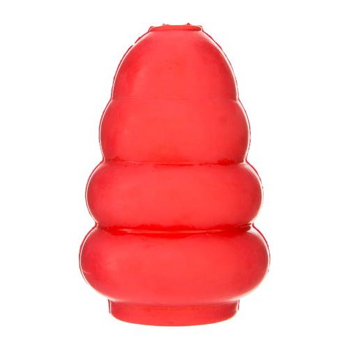 Red Rubber Chew Treat Toy