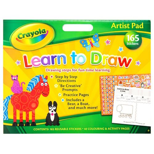 Crayola Learn To Draw Pad