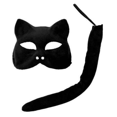 Cat Mask With Tail