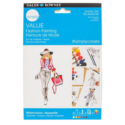 Simply Value Watercolour Project Set - Fashion