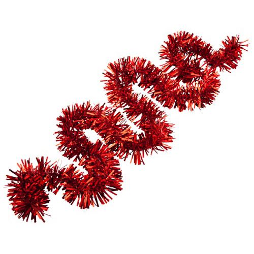 Tinsel Gold Red Mix 2m