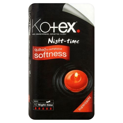 Kotex Maxi Night Pads 10 Pack