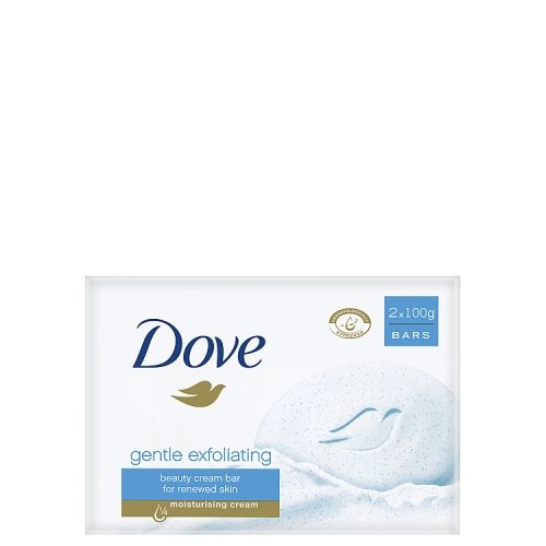 Dove Soap Bar Gentle Exfoliating 2 Pack