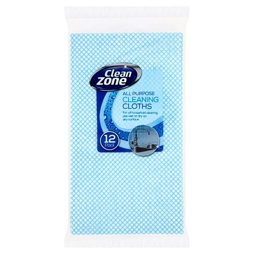 All Purpose Cleaning Cloths Large 12 Pack