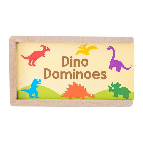Play & Learn Wooden Dominoes