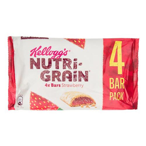 Kelloggs Nutri Grain Strawberry 4x37g