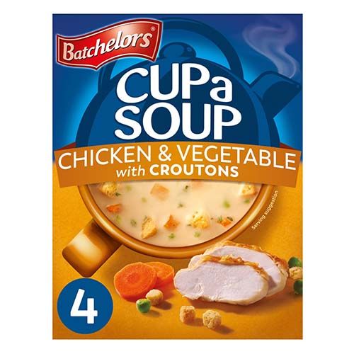 Batchelors Cup A Soup Chicken & Vegetable 4x27.5g